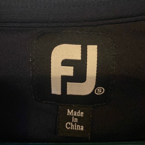 FootJoy Quarter Zip Black Nylon Jacket Women’s Size Small - Picture 3 of 10